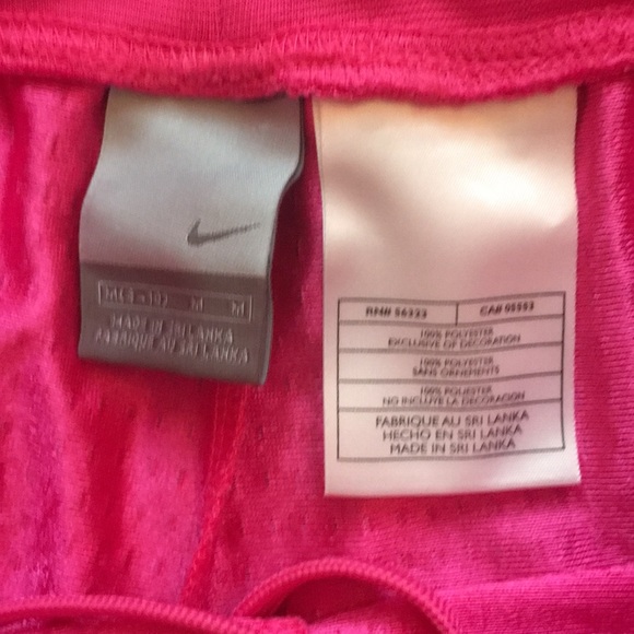 Pink Nike workout shorts - Picture 2 of 2